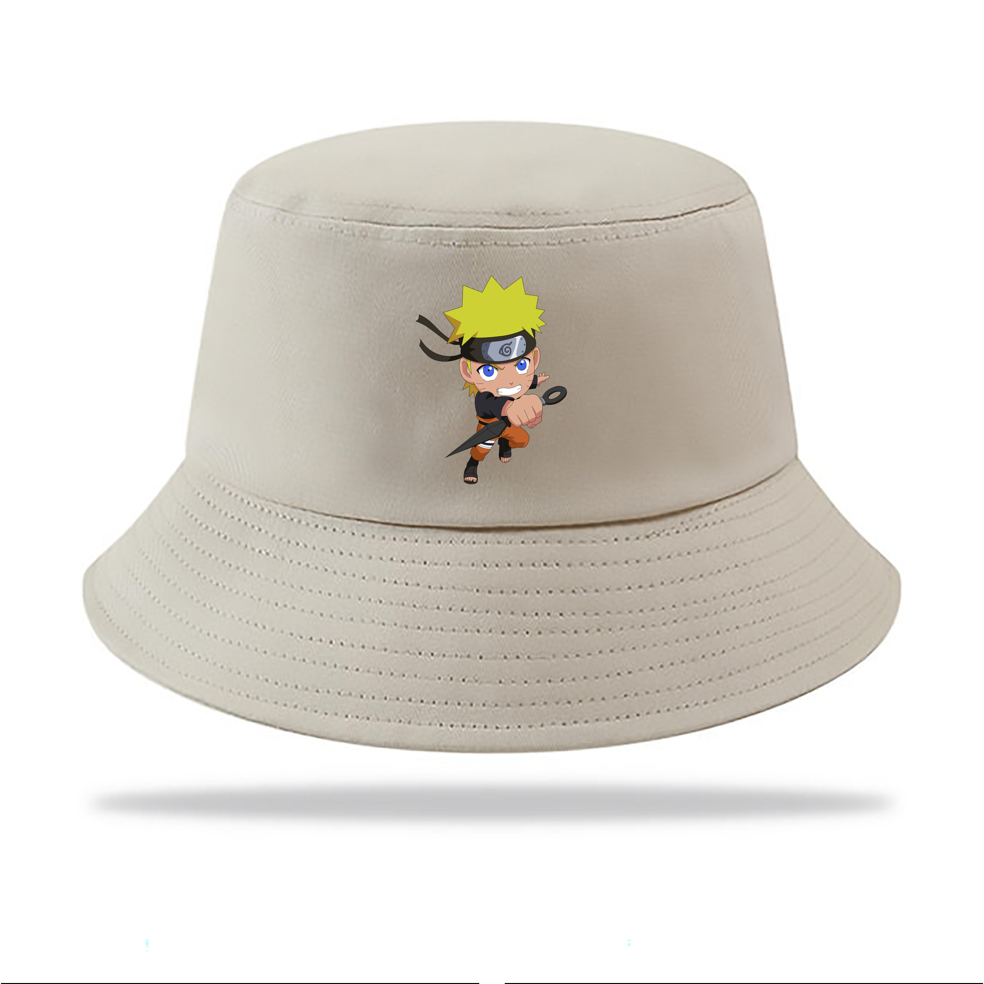 （画像用） NARUTO -ナルト- うずまき ナルト Uzumaki Naruto アウトドア日除けバケットハット